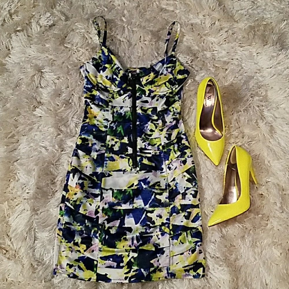 Beautiful  watercolor painting dress.